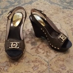 Michael Kors wedge heels